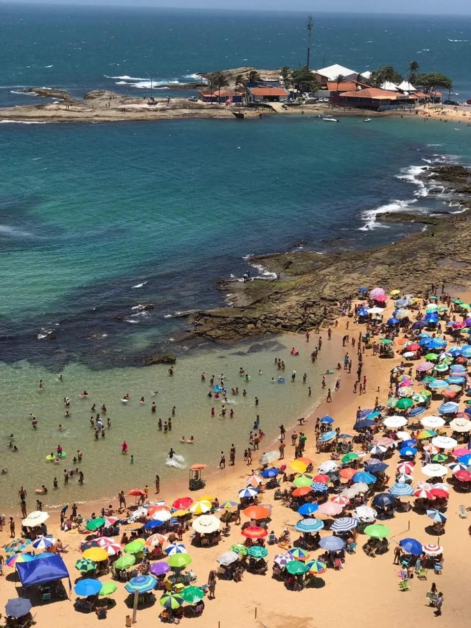 Linda Cobertura Vista P/ Mar -Praia Das Virtudes Guarapari Kültér fotó